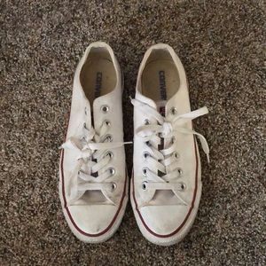 White Converse Shoes